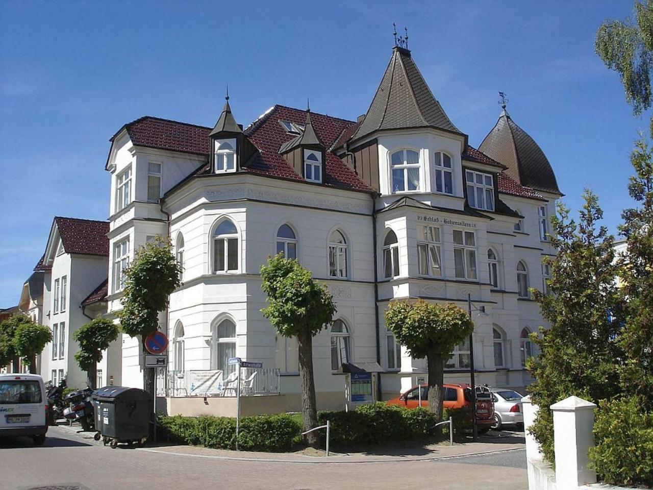 Ahlbeck, Schloss Hohenzollern Fewo Schlosszimmerchen Ostseebad Heringsdorf Exterior foto
