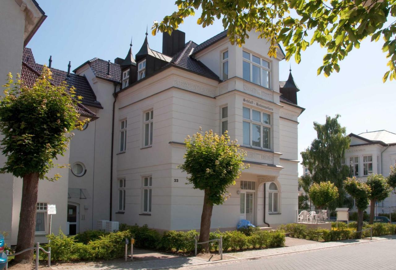 Ahlbeck, Schloss Hohenzollern Fewo Schlosszimmerchen Ostseebad Heringsdorf Exterior foto
